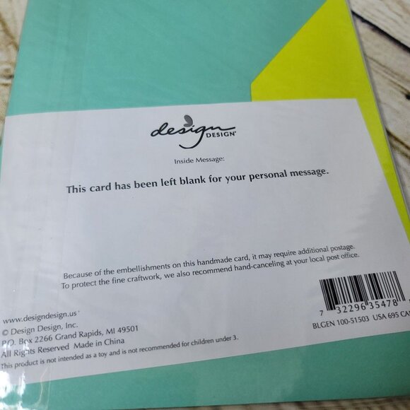 6 Design Thank You Greeting Cards w/Envelopes New Sealed - Picture 9 of 10